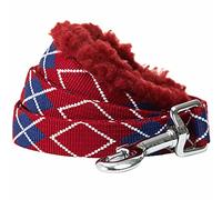 Blueberry Pet 2021 - Correa acolchada para perro con mango suave y cómodo, 1,5 m x 3/4 pulgadas, color rojo Merlot, tamaño mediano, correas para perros