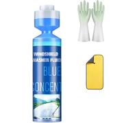 Blueberry Scented Windshield Washer Fluid - Concentrated Formula All-Season Car Windshield Wiper Fluid, Long-Lasting And Ready To Use Formula, Remove Glass Stains,Clear Vision (1)