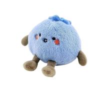 Blueberry Stuffed Toy - Soft Cartoon Doll | Funny Decorative Hugging Plush, 4 Inch Cartoon Plush Toy Perfect for Boys and Girls, Soft Accompanying Toys, 3.9inches