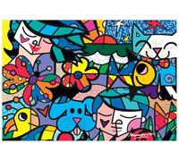 Bluebird 1000 el. Romero Britto, OgrÄld peÄšen kolorÄlw [Puzzle]