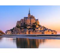 Bluebird Le Mont St Michel - Puzzle (500 piezas), diseño de Francia