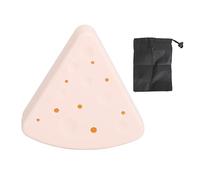 bluebone Triangle Powder Puff Case Dustproof Silicone Beauty Makeup Sponge Holder Travel Case Pink