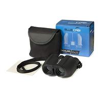 BlueCabi Prismáticos compactos de 10 x 25 pulgadas, ligeros, plegables, de alta potencia para adultos y niños con potente aumento de larga distancia de 10x, perilla de enfoque fácil, agarre