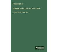 Blücher: Seine Zeit und sein Leben: Dritter Band: 1813-1819
