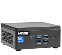 bluechip BUSINESSline L3161 *Green* Intel Core Ultra 5 125H 16 GB DDR5-SDRAM 500 GB SSD Windows 11 Pro Mini PC Nero