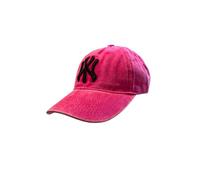 BLUECHOLON Gorra de niño con Bordado NY de 6 Paneles con Cierre Ajustable. con Orificios de ventilación Bordados. Gorra Infantil, niñas y niños Entre 4 y 13 años (80% algodón / 20% poliéster, Fucsia)