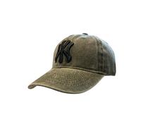 BLUECHOLON Gorra de niño con Bordado NY de 6 Paneles con Cierre Ajustable. con Orificios de ventilación Bordados. Gorra Infantil, niñas y niños Entre 4 y 13 años