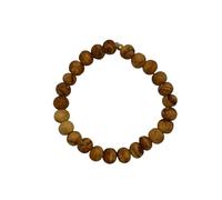 BLUECHOLON Pulsera Nudos Hilo Roja con Bola Palo Santo, Piedras. Pulsera Palo Santo Madera Sagrada (Bolas Palo Santo)