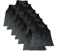 Bluedot Trading - Chaleco Deportivo para Hombre, 12 Pinnies Deportivos, Hombre, Color Negro, tamaño n/a