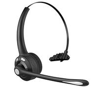 BlueFire Auriculares con Micrófono, Auricular Bluetooth Cascos PC con Cancelación de Ruido,Auriculares inalámbricos de Oficina,para Servicio Telefónico,Manos Libres,Skype,Call Centers,Truck Driver