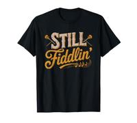 Bluegrass Fiddler Musica De Montana Fiddle Antiguo Camiseta