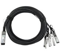 BlueLAN BlueOptics 40G-QSFP-4SFP-PC-3M-BL, Kabellänge: 3 m, Anschluss 1: QSFP, Anschluss 2: 4X SFP+, Gewicht: 250 g, Paketgewicht: 260 g (40G-QSFP-4SFP-PC-3M-BL) Marca