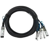 BlueLAN Kompatibles Brocade 100G-QSFP-4SFP-P-0101 passives 100GBASE-CR4 QSFP28 auf 4x25GBASE-CR SFP28 Direct Attach Breakout Kabel, 1M, AWG26 (100G-QSFP-4SFP-P-0101-BL) Marca