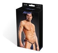 Blueline los hombres de bolsa de microfibra del bikini, pequeño/medio, Azul marino