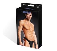 Blueline los hombres de la correa de microfibra, Negro, Small/Medium