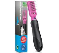 BluePet Peine de desfieltro profesional para perros y gatos, gancho de desfieltro, cuchillo de desfieltro, rastrillo de desfieltro, gato, desfiladero para gatos, peine de desfieltro para perros