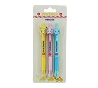 Blueprint Collections Pokemon Pen Set | Bolígrafos de escritura | Bolígrafo novedoso | Bolígrafo Pikachu | Pokemon Pen | Papelería Pokemon