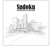Blueprint Sudoku I 80 unique puzzles I portable: "Challenging grids inspired by cityscapes and architecture" (SUDOKU PUZZLES)