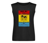 Blues Brothers Film Blues Brothers Movie Vintage Shir - Camiseta sin mangas para hombre, cuello redondo, 100% algodón, camiseta sin mangas unisex, Negro, L