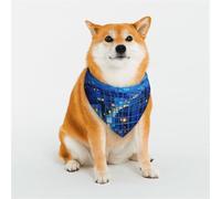 Blues City - Elegante bandana para mascotas con estampado de ciudad para perros y gatos, ropa de primavera y verano para perros para uso diario