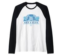 Blues Clues Obtener Una Pista Camiseta Manga Raglan