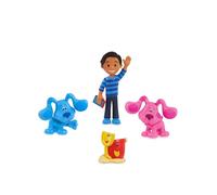 BLUES CLUES Pack 4 figuras coleccionables de Las pista de Blue y tú Blues Clues. default Variante única