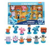 Blue's Clues & You! BLU26000 Blue's Clues Sellos Deluxe 12 unidades, multicolor