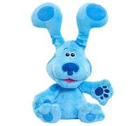 Blue's Clues & You - Las Pistas de Blue y Tú, Peek/A/Boo, Peluche de 25cm Interactivo del Perro de la Serie, Juego del cucú Tras, Mueve Las Orejas, Tiene Sonido, ladra, Famosa, (BLU02100)