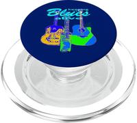 Blues Guitar Music - Mantén Vivo el Blues PopSockets PopGrip para MagSafe