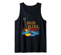 Blues Guitarrista y Fan de la música Rock o Delta Blues Camiseta sin Mangas