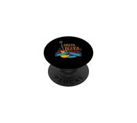 Blues Guitarrista y Fan de la música Rock o Delta Blues PopSockets PopGrip Adhesivo