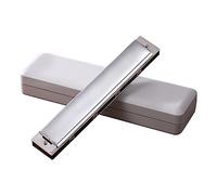 Blues Harmonica In C - Arpa diatónica de 24 agujeros para boca, órgano de boca, armónica polifónica C para adultos principiantes