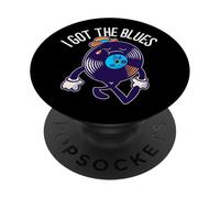 Blues Music Teacher Music Lover Musician Gift PopSockets PopGrip Adhesivo