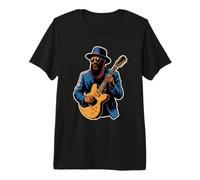 Blues Rock Música Guitarra Soul Jazz Guitarristas Cantantes Bandas Camiseta Premium