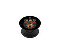 Blues Rock Música Guitarra Soul Jazz Guitarristas Cantantes Bandas PopSockets PopGrip Adhesivo