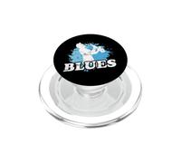 Blues Saxofón Música PopSockets PopGrip para MagSafe