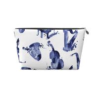 Blues Saxofón Piano Violonchelo Bajo, Bolsa de artículos de tocador Bolsa de Maquillaje Bolsa de cosméticos Bolsa de artículos de tocador de Viaje portátil