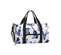 Blues Saxofón Piano Violonchelo Bajo,Bolso Deportivo Bandolera de Mano, Bolsa de Deporte, Bolsa de Viaje de Gran Capacidad para Mujeres y Hombres.