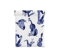 Blues Saxofón Piano Violonchelo Bajo, Squeeze Top Wallet Bolsa de Almacenamiento para Mujer Monedero pequeño Bolsa de Cambio