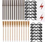 BLUESEABUY Juego de 48 Lápices de Varita Mágica para Fiesta, Obsequios, Recuerdos y Tatuajes - Recompensas Escolares