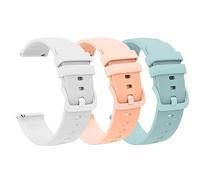 Blueshaweu 18/20/22mm Armbänder Kompatibel mit Hama Smartwatch, Classic Silikon Uhrenarmband für Hama Smartwatch 8900 1,32"/1,43",6910,7010,5010,6010,7000,9000,5000,4000,Arion, 22mm, Silicona, Sin