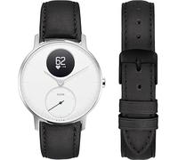 Blueshaweu 18 mm 20 mm Armbänder Kompatibel mit Withings Smartwatch Herren Damen, Classic Leder Ersatz Uhrenarmband für Withings ScanWatch 2 38mm/ ScanWatch 2 42mm, 18mm, Silicona, No es una piedra