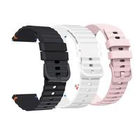 Blueshaweu 18 mm 20 mm Armband Kompatibel Für Hama Smartwatch 8900 1,32" / 8900 1,43", Silikon Uhrenarmband Sport Armbändernd Kompatibel mit Hama 8900 Smartwatch, 20mm, Silicona, No es una piedra