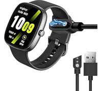 Blueshaweu Cargador de reloj inteligente Anyloop, carga magnética USB de repuesto de 2 pines compatible con reloj inteligente Anyloop ALW1 de 1.7 pulgadas Mini / LA32 1.97 pulgadas / AK47 Y2 de 1.85