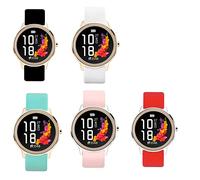 Blueshaweu Compatible con correas de reloj inteligente Sekonda Flex, correa de repuesto de silicona deportiva para reloj inteligente Sekonda Flex de 42 mm para mujer