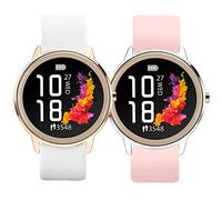 Blueshaweu Compatible con correas de reloj inteligente Sekonda Flex, correa de repuesto de silicona deportiva para reloj inteligente Sekonda Flex de 42 mm para mujer