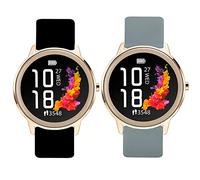 Blueshaweu Compatible con correas de reloj inteligente Sekonda Flex, correa de repuesto de silicona deportiva para reloj inteligente Sekonda Flex de 42 mm para mujer