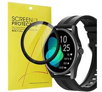 Blueshaweu compatible con HUAKUA H2 Smartwatch Protector de Pantalla para HUAKUA H2 1.38 Pulgadas Smartwatch,3D Cobertura Completa Protector de Pantalla HD Ultra Transparente (3 Packs)