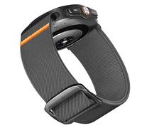 Blueshaweu Compatible con reloj inteligente OUKITEL de 22 mm de liberación rápida elástica Solo Loop correas de repuesto de nailon ajustables compatibles con reloj inteligente OUKITEL BT10, BT20, BT80