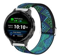 Blueshaweu Compatible Pulsera Compatible con Gar-min Venu 3S 1,2 Pulgadas Smartwatch,Correa Deportiva de Nylon Elásticos,Cierre de acero inoxidable de alta calidad